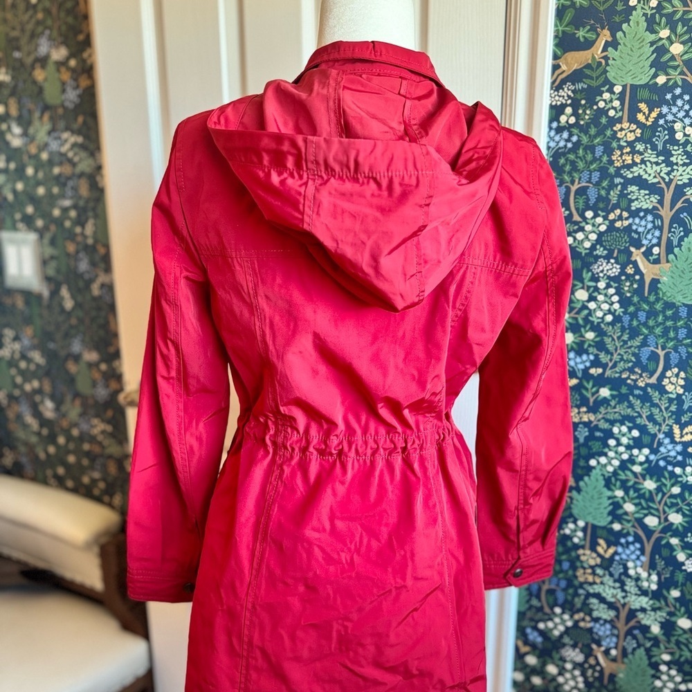 Talbots Waterproof Red Utility Jacket - Picture 3 of 9